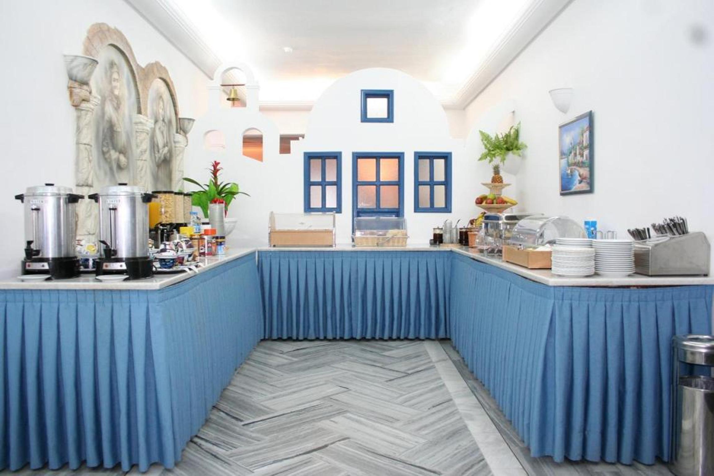 Drossos Hotel Perissa  Restaurant foto